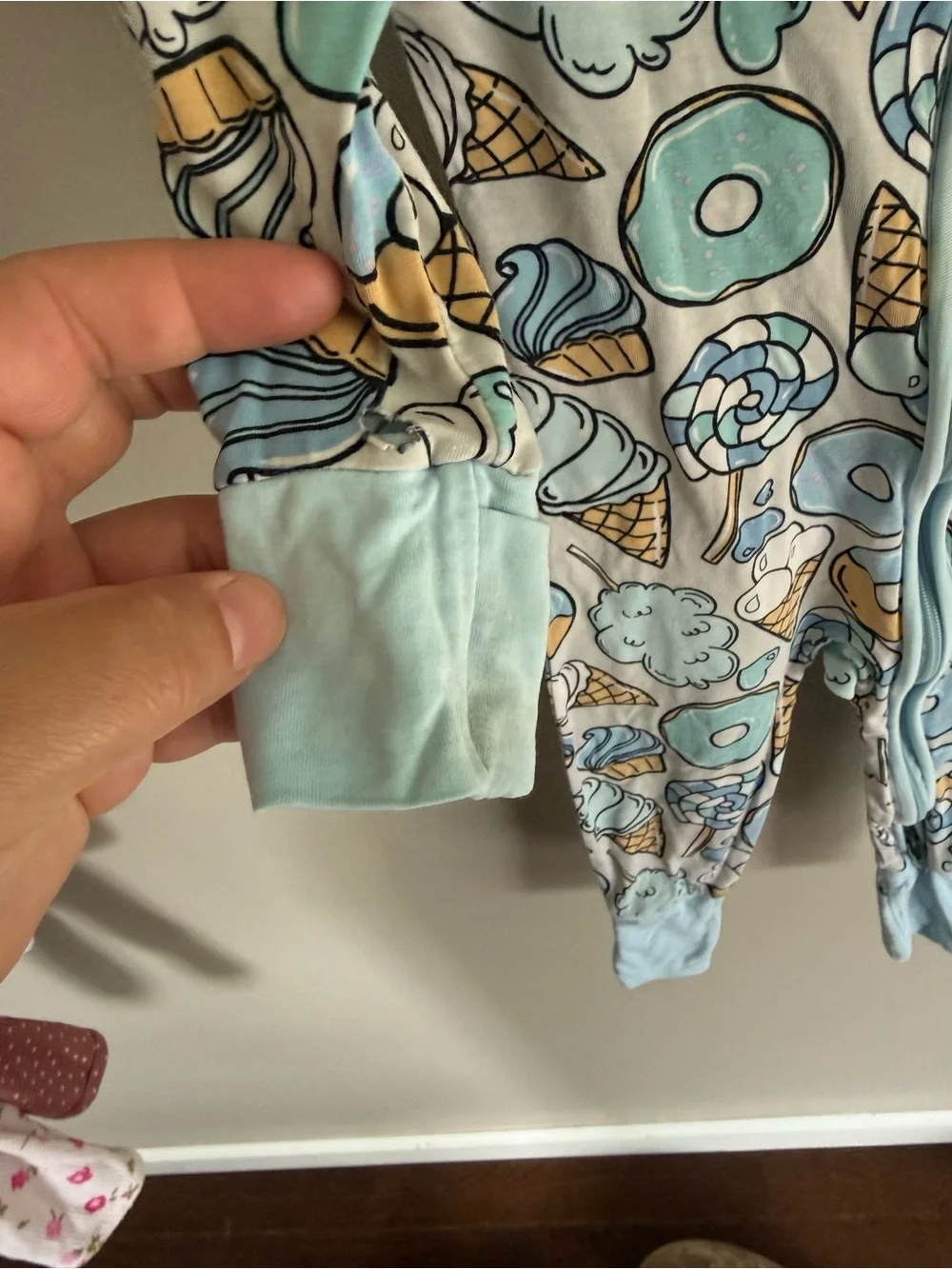 little sleppies 3-6 months zippy blue sweet treats